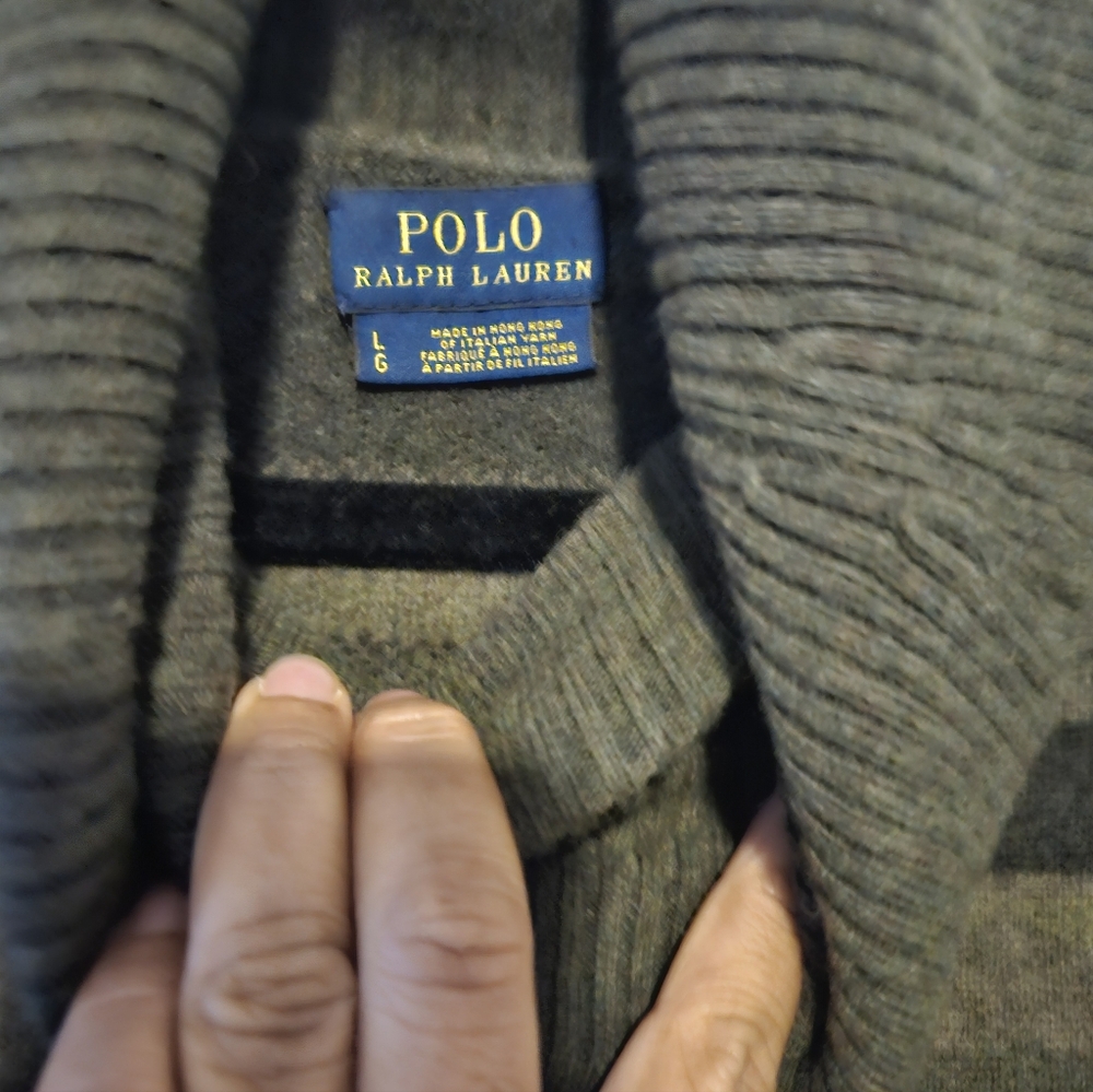 Polo by Ralph Lauren Ribbed Knit Sweater - Picture 3 of 4